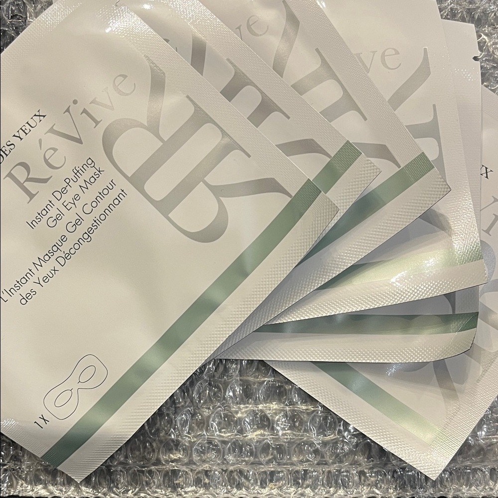 Revive Instant Dé-Puffing Gel Eye Mask - 6 Pack